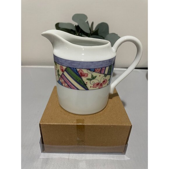 Mikasa Fine China Country Quilt Creamer Pitcher L5777 Japan-E - Picture 7 of 7